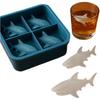 Creative Shark Mold Homemade Flavored Snacks Silicone Ice For Water Mould Shaper Mold Kitchen C G7X0