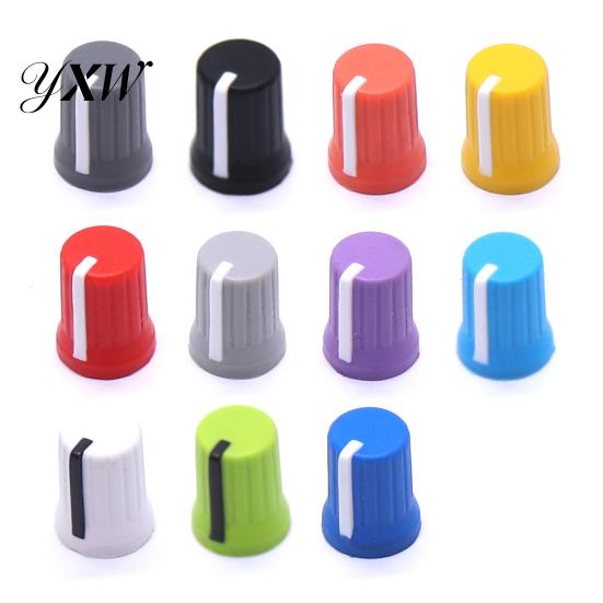 High-quality Rubber Knobs 5Pcs Universal EQ Rotary Knob Replacement Wear Resistant Caps Mini Size Simple Installation Equalizer Potentiometer