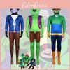 Unisex Halloween Brawl Stars Cosplay Kostüm Jumpsuit mit leuchtenden Farben und bequemer Passform