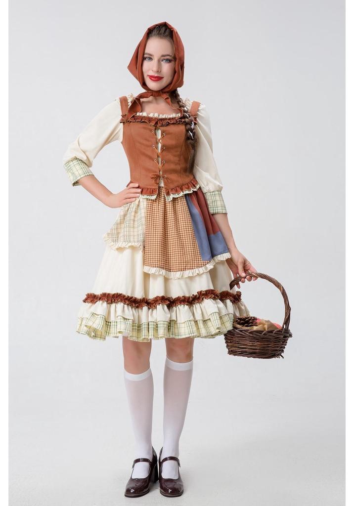 Halloween-Kostüm für Kinder: Rotkäppchen/Vampir/Prinzessin/Rote Königin/Hippie