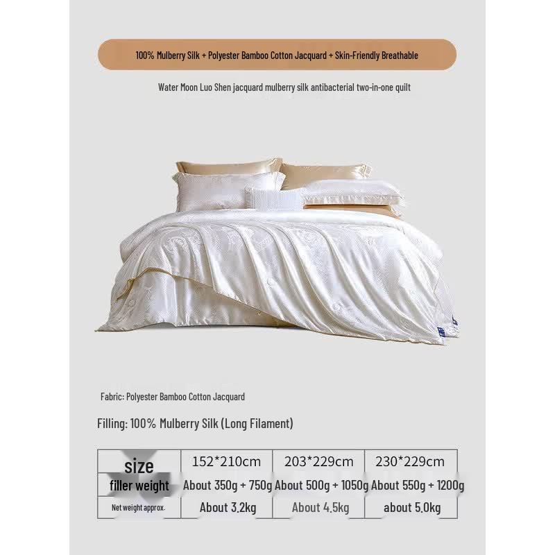 FUANNA Mulberry Silk All-Season Duvet