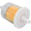 5/16" Inline Fuel Filter 12581-43012 Diesel Gasoline Fuel Filter 12581-43010 Compatible with Kubota Lawn Tractor Mower BX22D BX23D BX24D BX25 BX1870