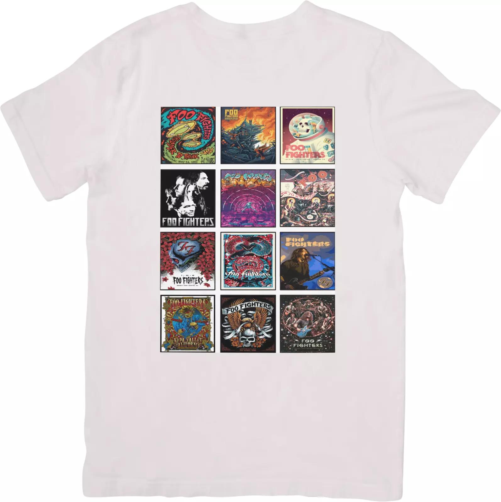 

Foo Fighters Music Unisex Fit suitable for Men & Women Quality Cotton T-Shirt S