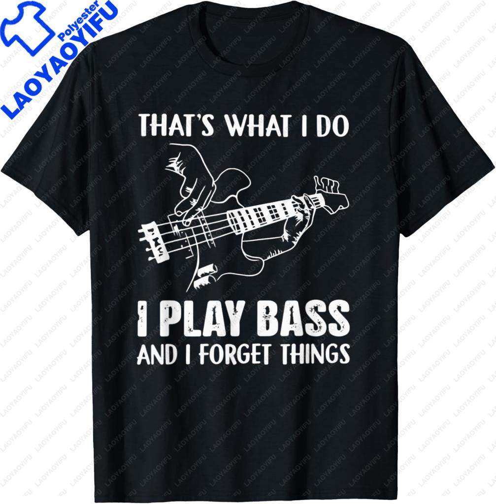 Bass Guitar Player Bassist Gift Tshirt Tshirt Casual Individuality Graphic T Shirts Camisas Streetwear