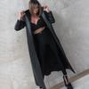 High Waist Black Stretch Leggings Women Slim Fit Footed Tights Long Pants Street Style