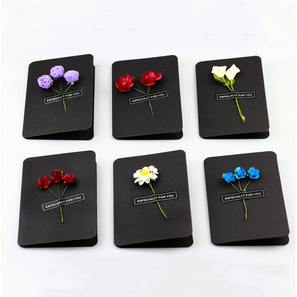 Vintage DIY Note Blank Gift Mini Kraft Paper Greeting Card Craft Message Card