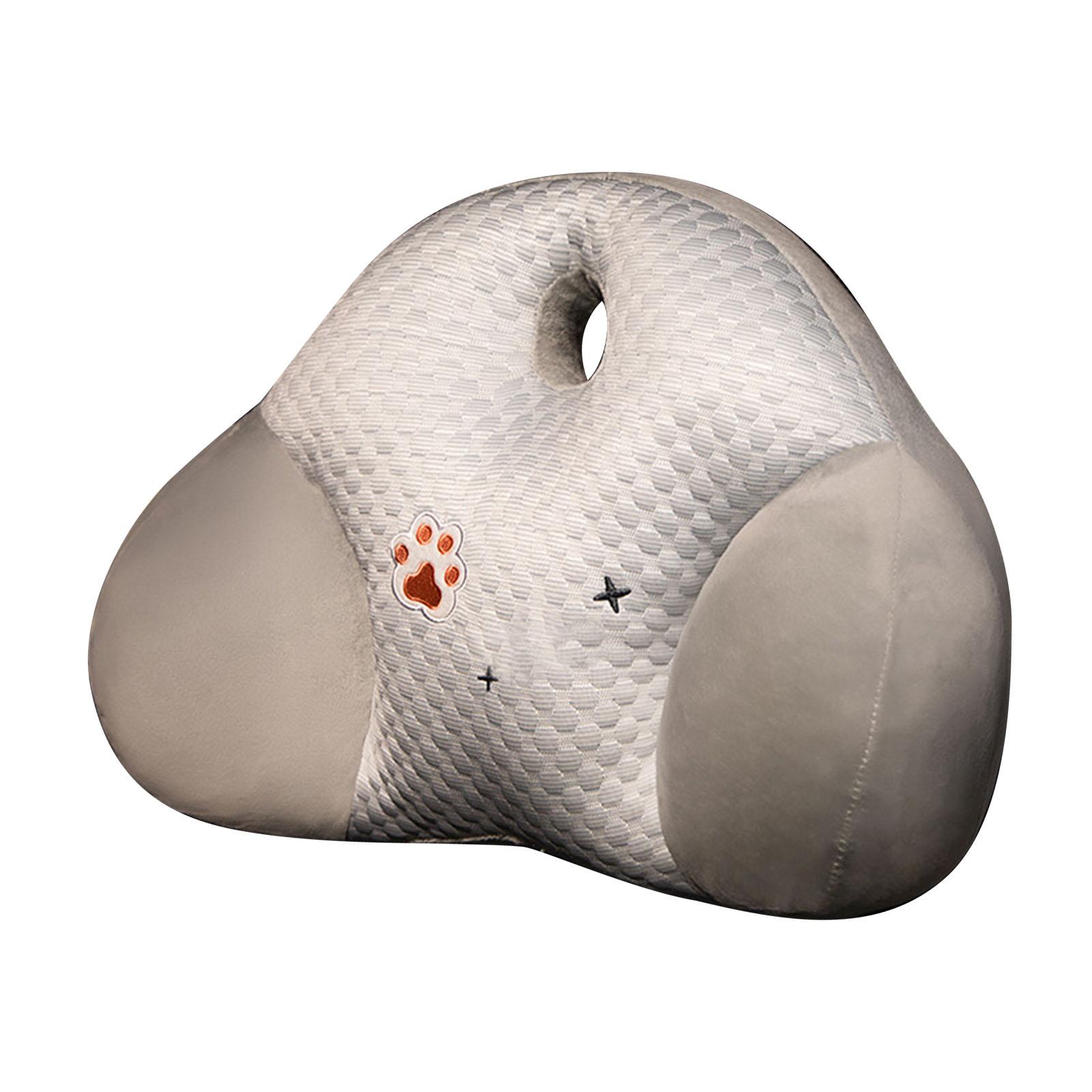

Chair Back Cushion Summer Lumbar Support Pillow Cartoon Waist Pillow for Sofa Bedroom Office Car Cat Paw