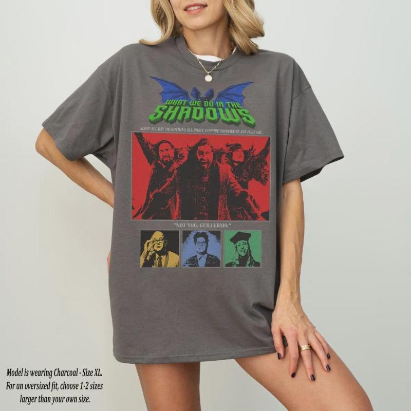 

Retro Vampire Life Tshirt Fun and Horror Womens Tshirt Summer New Style Unisex Casual Tshirt 4XL