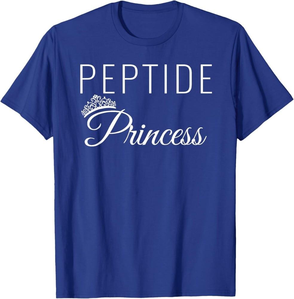 Funny Peptide Princess Biohacker Lifestyle T-Shirt 2XL