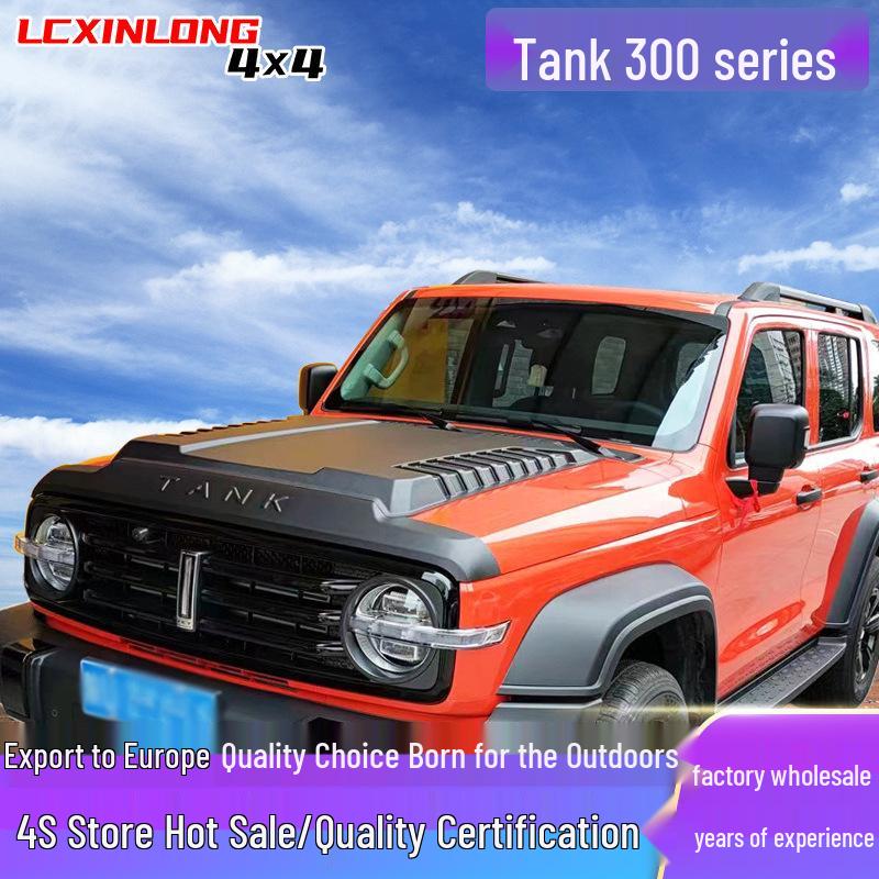 Tank 300 Hood Cover: Front End Protection and Gravel Guard Accessories