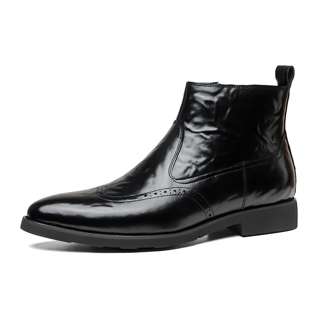 Men Boots High Top Shoes Fashion Style Winter Walking and Commuting Casual Outdoor Travel Seasonal Everyday Footwear Sizes 38-44