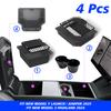 for Tesla Model 3 Highland 2024 Console Armrest Storage Box Interior Organizer ABS Rubber Pad or Flocking
