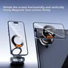 Car Mount 360 Degree - Rotatable Adjustable Vacuum Magnetic Car Phone Holder, Magnetic Phone Holder for Car/Gym, Suitable for IPhoneAnd Android Phones