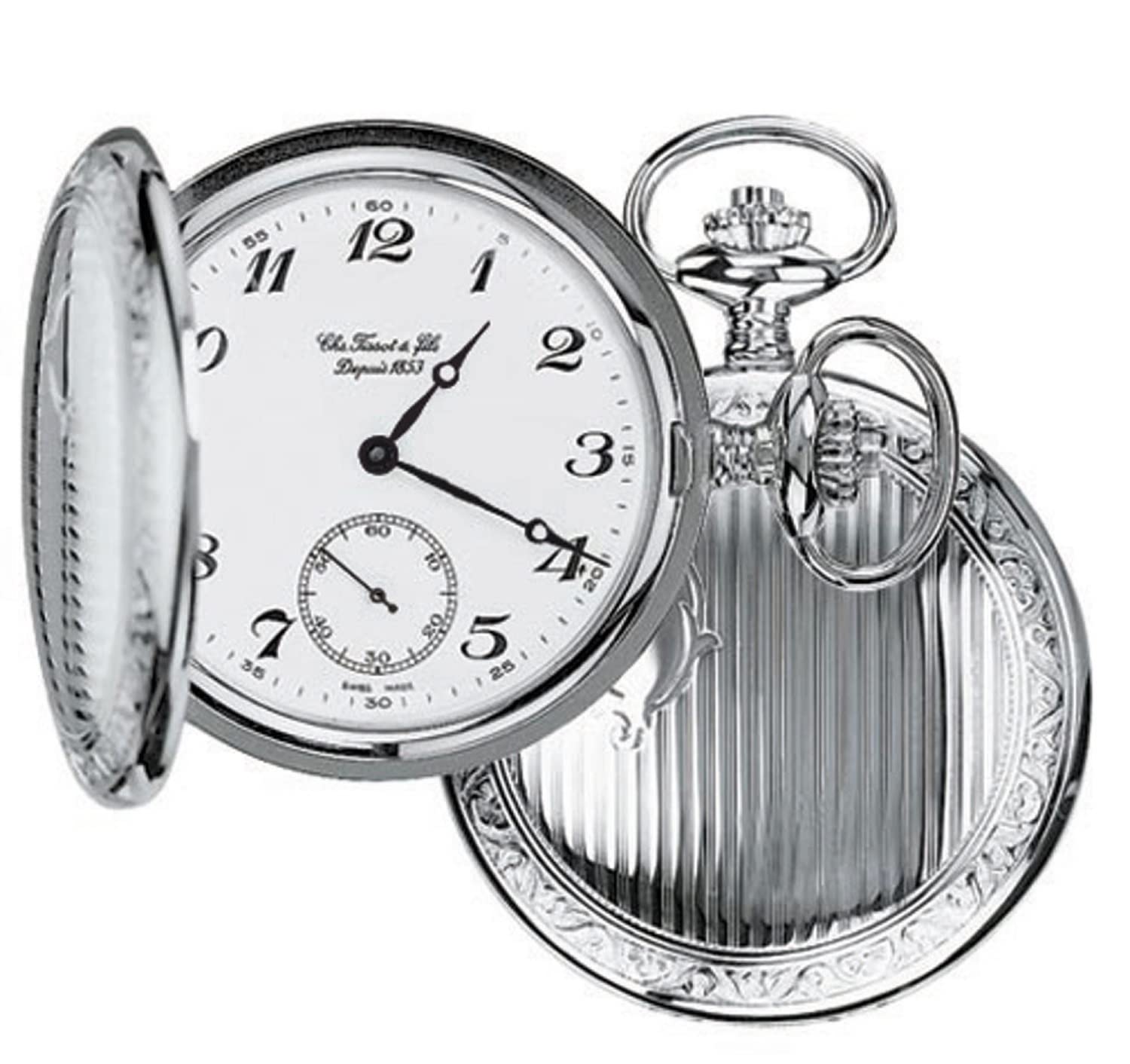 

Кишеньковий годинник Tissot [Офіційний імпорт] T83640212 Офіційно імпортований Білий циферблат