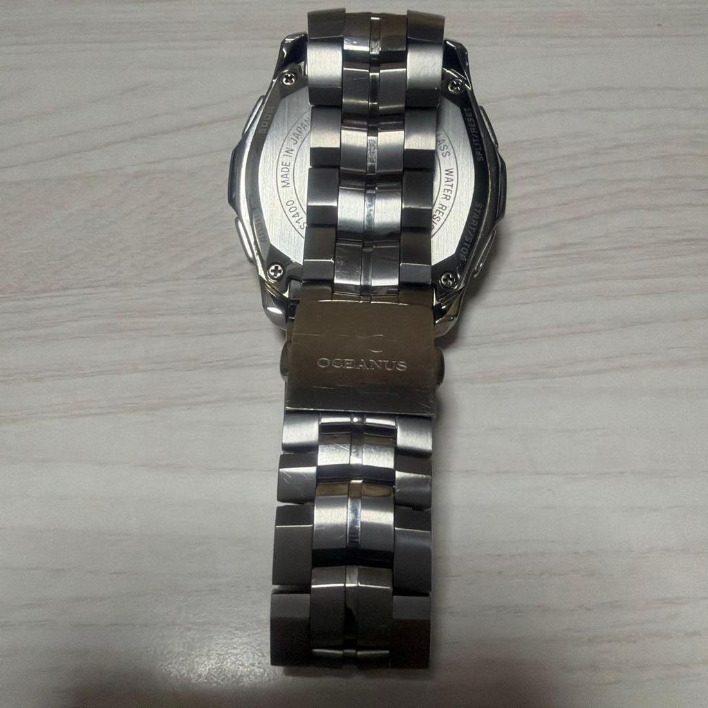 Used CASIO OCEANUS Manta OCW-S1400 Tough Solar