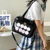 Damska Przezroczysta Torebka na Ramię DIY Ita Bag Dziewczęca Urocza Torebka Crossbody do Szkoły