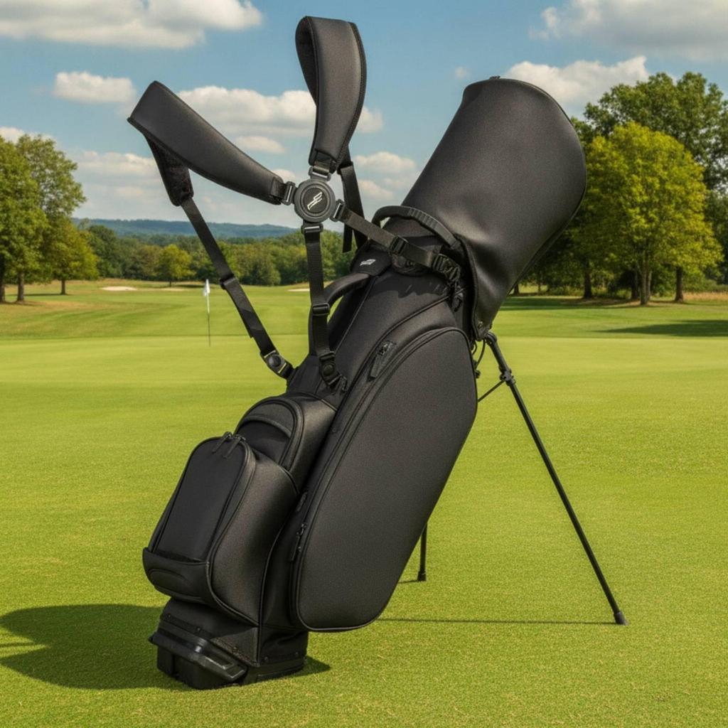 Golf Stand Bag Multi-Pocket with Lightweight for Travel, Golfers
