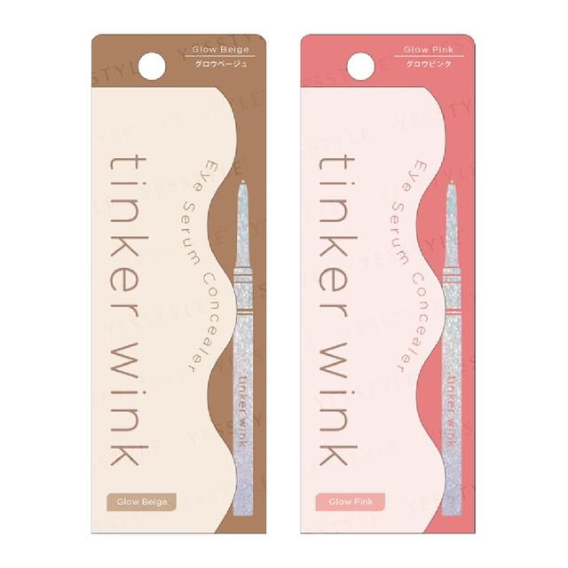 Momotani Juntenkan - Консилер-сыворотка для глаз Tinker Wink Glow Pink