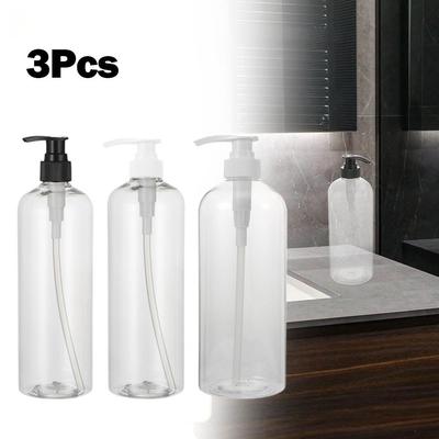 Soap Dispenser Storage Transparent Container Cream