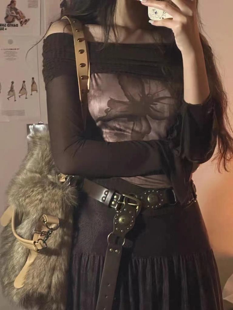 Autumn Winter Large Capaci Faionable Korean Sle Handbag Tote Bag Commuter Oulder Crossbody Bag with Artificial Fur