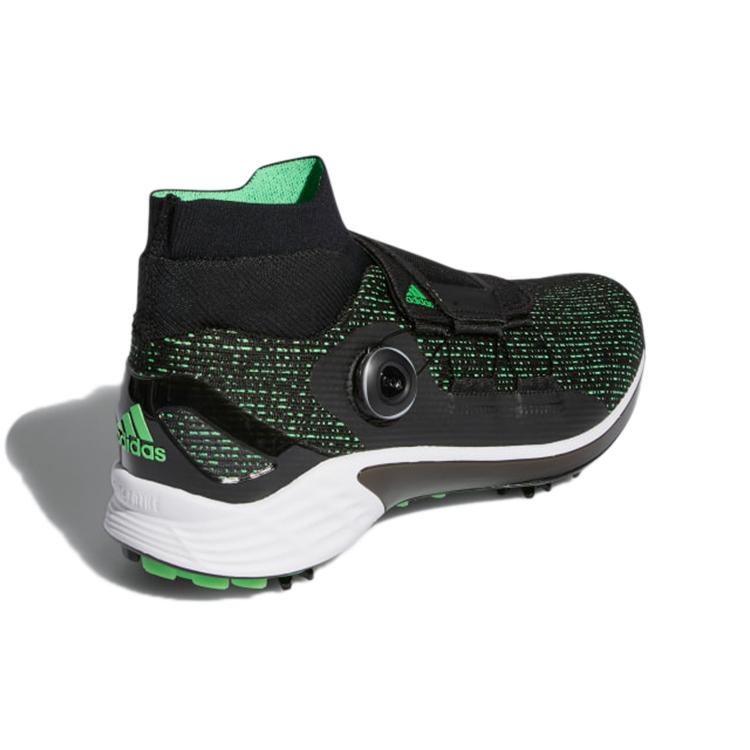 New Adidas ZG21 Motion Primegreen Boa Mid 'Black Screaming Green' H68592