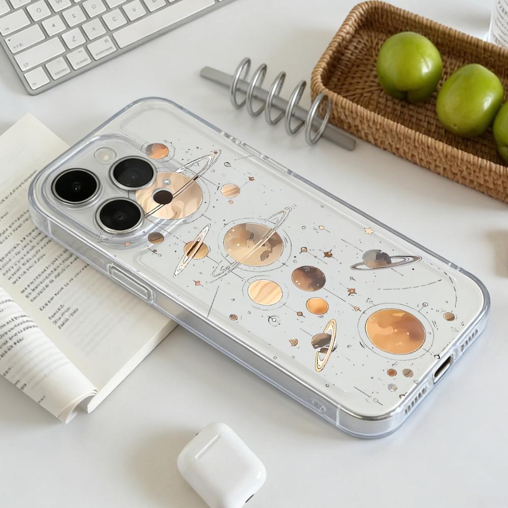 Transparent Shockproof Soft Cover For IPhone 16 15 14 13 12 Pro Max 17 Pro Max IPhone 13 12 11 Pro 16 Plus IPhone 15 14 Plus