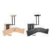 Wall-mounted Wooden Hat Rack On The Wall Motorcycle Helmets Display Rack Stand Wooden Helmet Holder