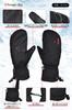 MORGEN SKY Snowboarding Perfect for Outdoor Activities Like Snow and ST1215 Size Men's Gloves, Thick, Warm, Water-Repellent, Non-Slip, Snowing,