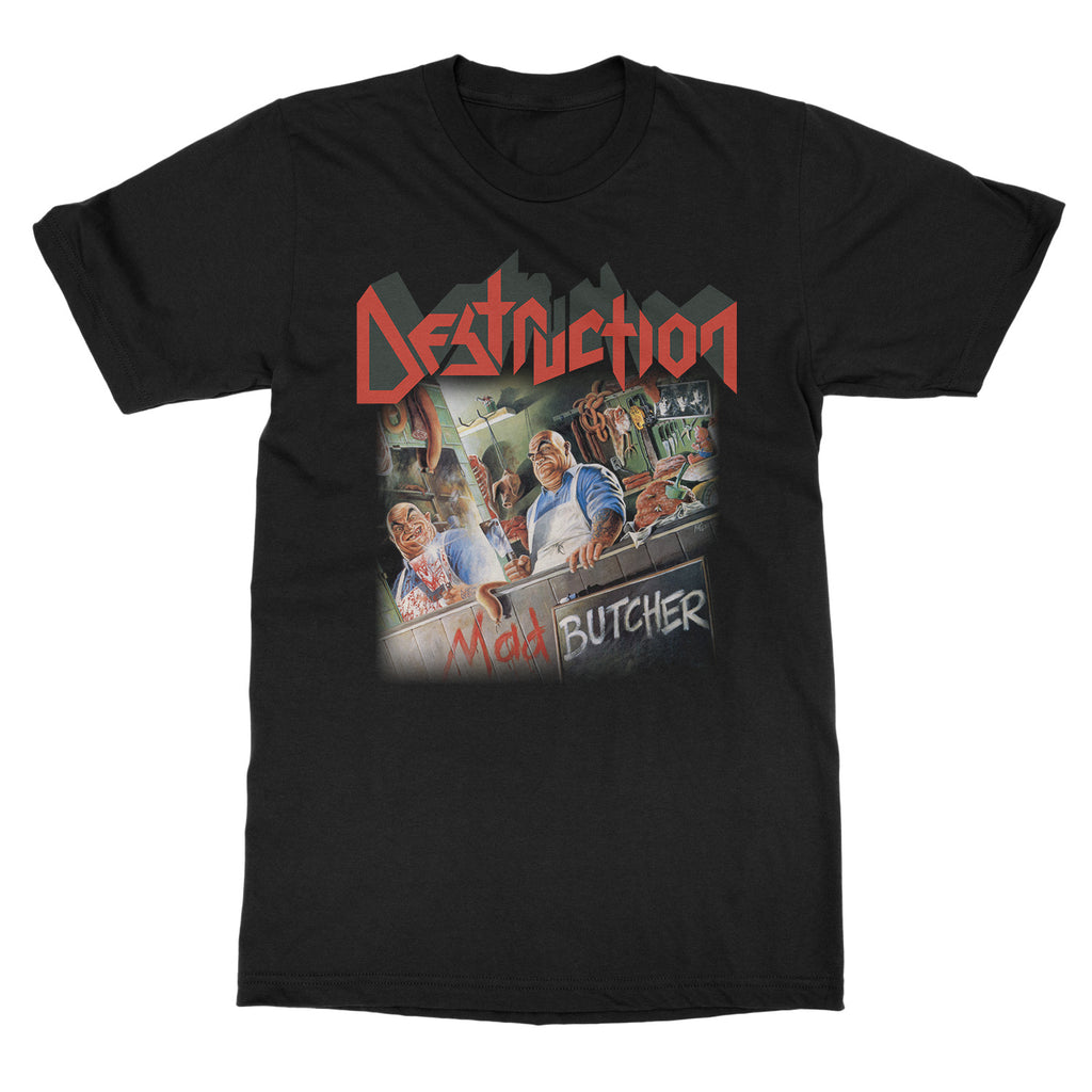 Best DESTRUCTION Band Graphic Cotton T-shirt Unisex Summer Short Sleeve Fashion Brand Tee Luxury Casual Vintage Retro Top