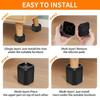 4Pcs Stackale Feet Leg Base Mat Adjustable Furniture Risers  Furniture Stability Accessories