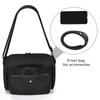 Portable Speaker Case Adjustable Shoulder Strap Storage Carrying Travel Bag for Sonos Move/Move 2/Bose SoundLink Max Speaker