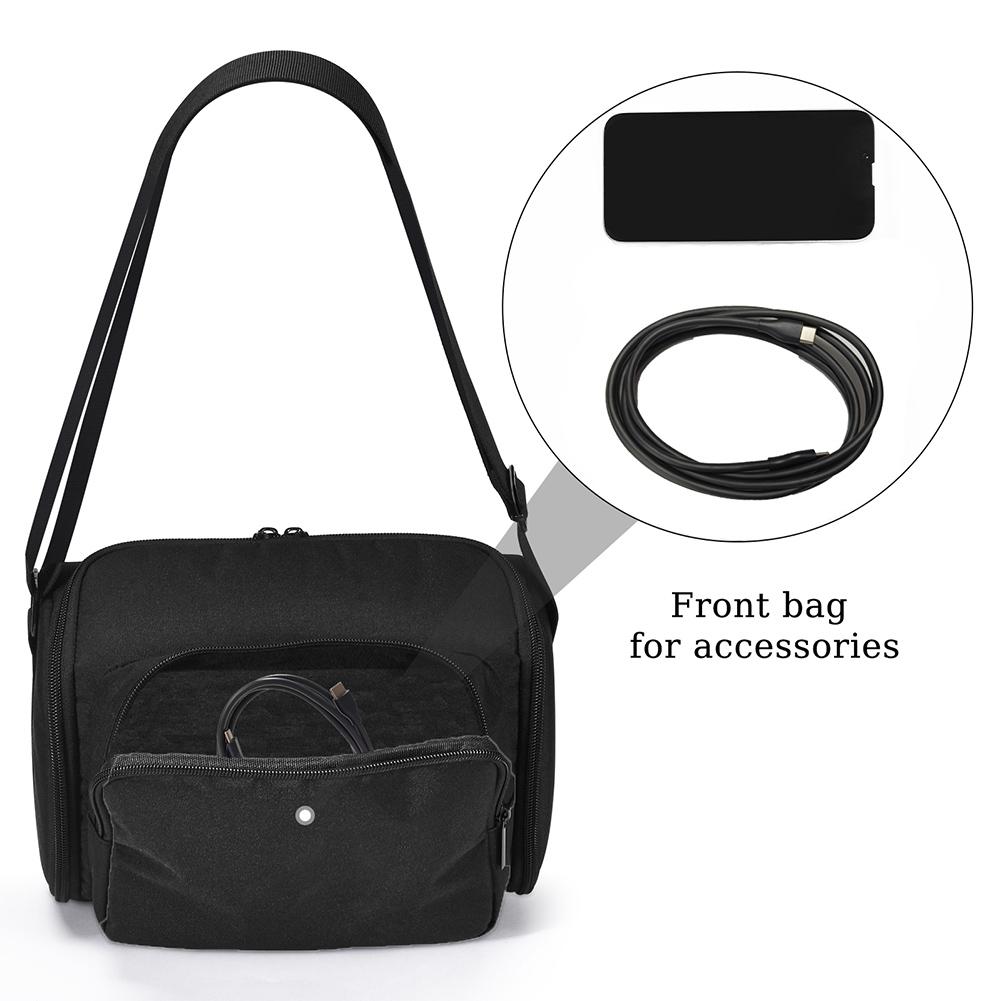 Portable Speaker Case Adjustable Shoulder Strap Storage Carrying Travel Bag for Sonos Move/Move 2/Bose SoundLink Max Speaker