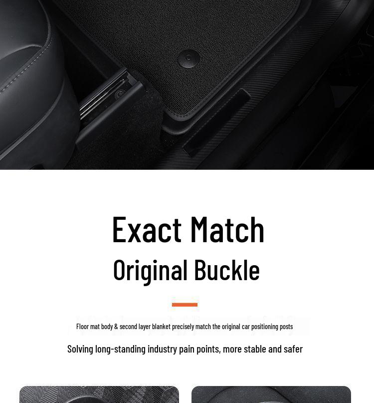 Custom TPE Floor Mats for Mercedes-Benz GLC Models (GLC300L, GLC260L, GLC200)