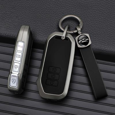 Car Key Case Cover Fob For Kia 2024 Sportage 2023 Niro Hybrid 2021 Sorento MQ4 2022 EV6 GT-Line K8 V6 Car Interior Accessories