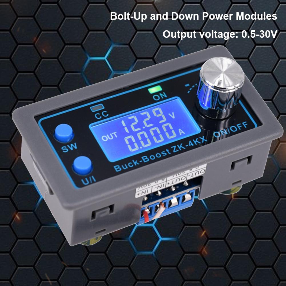 DC-DC Step Down Step Up Voltage Regulator LCD Display CC CV Variable Voltage Regulator 35W 3A for Solar Battery Charging