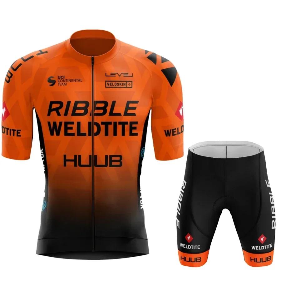 Cycling Equipment Men's Mtb Clothing Jersey  Clothes Sports Set Tricuta Pro 2022 Professional Shirt Bib Pants Gel