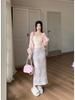 Korean-Style Chic Women's Casual Two-Piece Sweatshirt Set - Slimming & Age-Reducing for Spring & Autumn