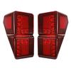 LED Tail Light Brake Light For Polaris Ranger Crew XP 1000 2018-2021 2413766 Red