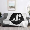 V The Visitors Insignia Blanket Soft Warm Flannel Throw Blanket Cover for Bed Living Room Picnic Travel Home Sofa