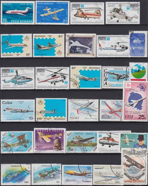 100 Real Used Stamps Of Different Airships Hot Air Balloons And Aircraft Stamps Postage Vintage Stamps Postage Stamps Stamp Set