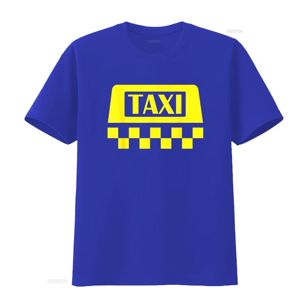Gelbes Taxi Kostüm Halloween Lustiger Fahrer Herren Fahren T-Shirt vintage Gewaschen Designer Kleidung homme Grafik Bequem