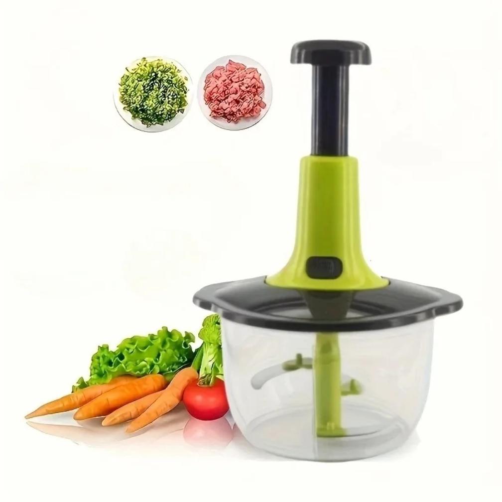 Multifunctional Food Chopper Household Quick Manual Press Chopper Vegetable Chopper Meat Grinder Kitchen Tools