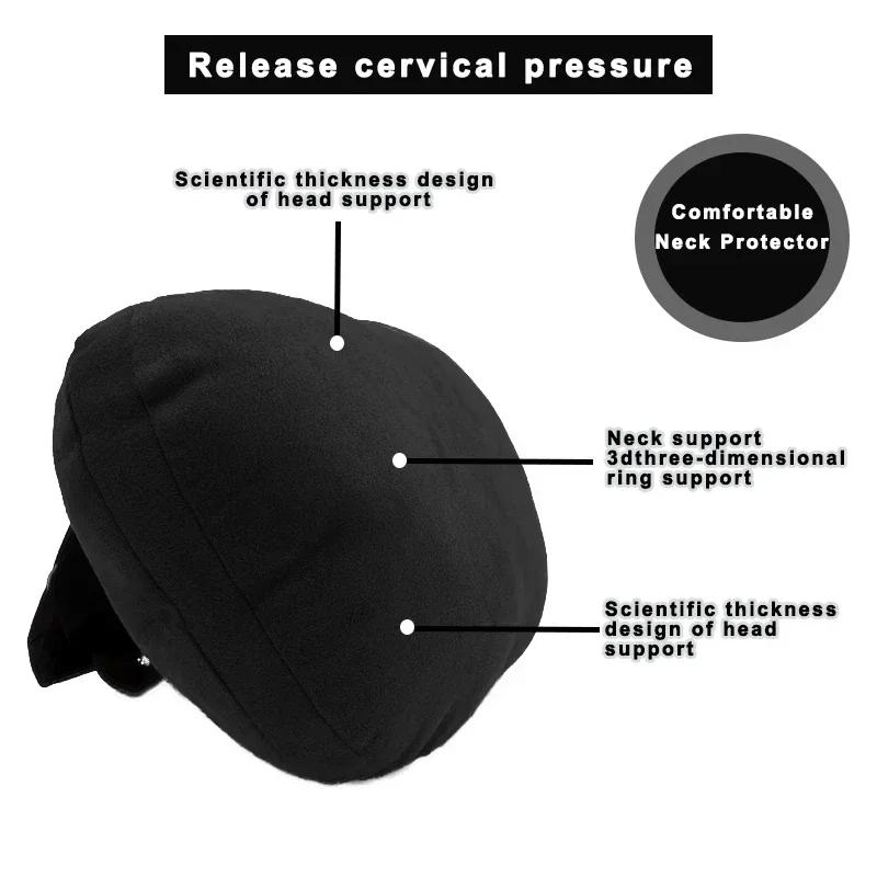 HQCHS1 Car Headrest Neck Support Seat Pillow for Maybach Rest Headrest Soft Universal Adjustable High Quality Car Headrest Cushions