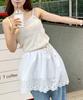 Sinun Crochet Rose Knit Onepiece (Cream)
