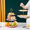 Detachable Cake Stand European Style 3 Tier Pastry Cupcake Fruit Plate Serving Dessert Holder Wedding Party Home Decor