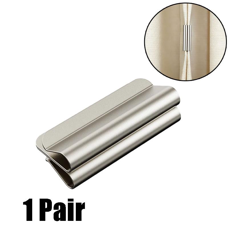 

Strong Magnetic Curtain Clips,for Prevent Light Leaking Keep Curtain Closed for Home Bedroom Office Curtain Draperies