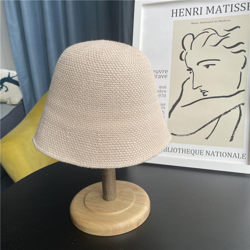 

Весенне-осенняя панама для рыбалки, детская модная универсальная панама-ведро, однотонная солнцезащитная шляпа от солнца, тонкая шляпа-панама Adult (56-58cm) бежевый