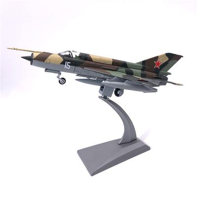 Model Samolotu Fighter Mig-21 Sił Powietrznych ZSRR Model Ze Stopu Metalu Diecast 1:72 samoloty metalowe