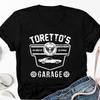 Toretto's Garage Fast And Furious Muscle Car T-Shirt Top, Fast And Furious S Unisex T-Shirt