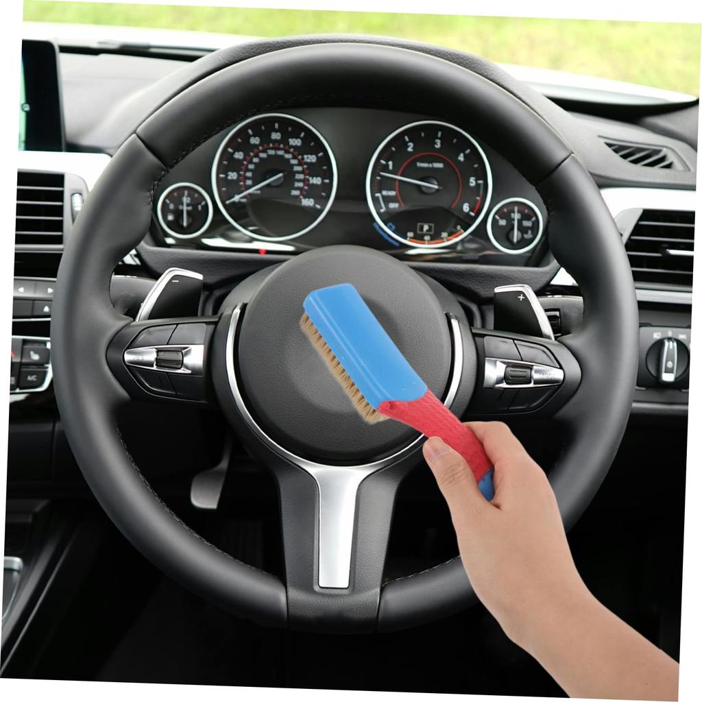 Gatuida Car Cleaning Brush, Carpet Scrubber, Carpet Brush for Cardital, Car Detailing Brush,